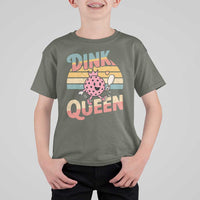Pickleball Girl Lover T Shirt For Kid Dink Queen - Wonder Print Shop