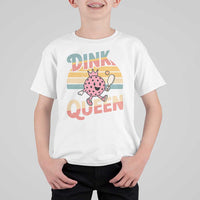 Pickleball Girl Lover T Shirt For Kid Dink Queen - Wonder Print Shop
