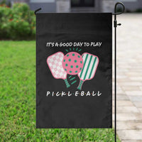 Pickleball Girl Lover Garden Flag It Is A Good Day To Play Quote - Wonder Print Shop