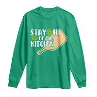 Funny Pickleball Long Sleeve Shirt Stay Out Of The Kitchen - Wonder Print Shop