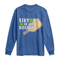 Funny Pickleball Long Sleeve Shirt Stay Out Of The Kitchen - Wonder Print Shop