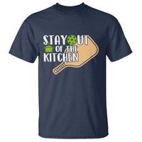 Funny Pickleball T Shirt Stay Out Of The Kitchen - Wonder Print Shop