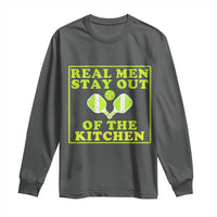 Funny Pickleball Long Sleeve Shirt Stay Out Of The Kitchen For Men - Wonder Print Shop