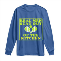 Funny Pickleball Long Sleeve Shirt Stay Out Of The Kitchen For Men - Wonder Print Shop