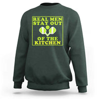 Funny Pickleball Sweatshirt Stay Out Of The Kitchen For Men - Wonder Print Shop