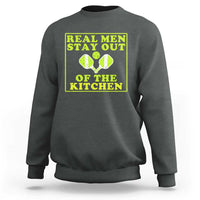 Funny Pickleball Sweatshirt Stay Out Of The Kitchen For Men - Wonder Print Shop
