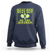 Funny Pickleball Sweatshirt Stay Out Of The Kitchen For Men - Wonder Print Shop