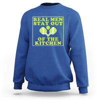 Funny Pickleball Sweatshirt Stay Out Of The Kitchen For Men - Wonder Print Shop