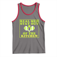 Funny Pickleball Tank Top Stay Out Of The Kitchen For Men - Wonder Print Shop