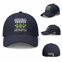 Pickleball Lovers Baseball Cap We Are More Than Just Pickleball Friends