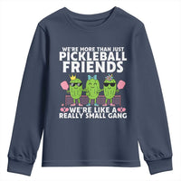 Pickleball Lovers Youth Sweatshirt We Are More Than Just Pickleball Friends - Wonder Print Shop