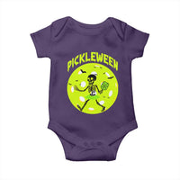 Funny Halloween Pickleball Lovers Baby Onesie Pickleween - Wonder Print Shop