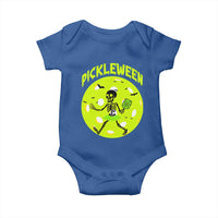 Funny Halloween Pickleball Lovers Baby Onesie Pickleween - Wonder Print Shop