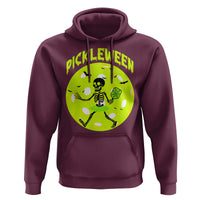 Funny Halloween Pickleball Lovers Hoodie Pickleween - Wonder Print Shop