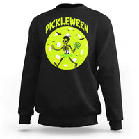 Funny Halloween Pickleball Lovers Sweatshirt Pickleween - Wonder Print Shop