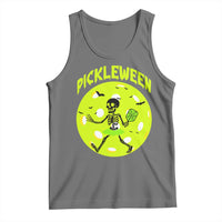 Funny Halloween Pickleball Lovers Tank Top Pickleween - Wonder Print Shop