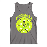 Funny Halloween Pickleball Lovers Tank Top Pickleween - Wonder Print Shop