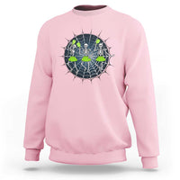 Funny Dancing Skeletons Sweatshirt Pickleball Halloween Gift - Wonder Print Shop