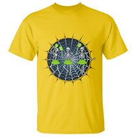Funny Dancing Skeletons T Shirt Pickleball Halloween Gift - Wonder Print Shop