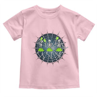 Funny Dancing Skeletons Toddler T Shirt Pickleball Halloween Gift - Wonder Print Shop