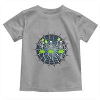 Funny Dancing Skeletons Toddler T Shirt Pickleball Halloween Gift - Wonder Print Shop