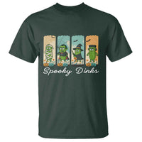 Funny Halloween Pickleball T Shirt Spooky Dinks Gift For Players - Wonder Print Shop