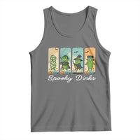 Funny Halloween Pickleball Tank Top Spooky Dinks Gift For Players - Wonder Print Shop