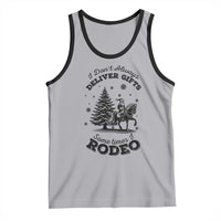 Funny Santa Cowboy Christmas Tank Top I Do Not Deliver Gifts I Rodeo - Wonder Print Shop