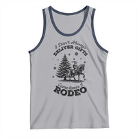 Funny Santa Cowboy Christmas Tank Top I Do Not Deliver Gifts I Rodeo - Wonder Print Shop