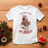 Funny Santa Pitbull Christmas T Shirt I Deliver Gifts No Bull - Wonder Print Shop