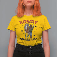 Funny Nutcracker Cowboy Howdy Christmas T Shirt For Women Western Holiday Gift - Wonder Print Shop