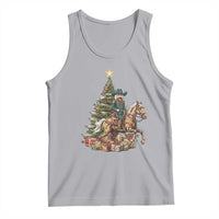 Funny Nutcracker Riding Horse Tank Top Western Life Christmas Gift - Wonder Print Shop