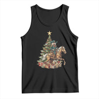 Funny Nutcracker Riding Horse Tank Top Western Life Christmas Gift - Wonder Print Shop