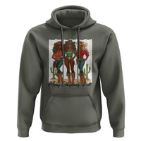 Merry Christmas Y'all Hoodie Funny Western Holiday Gift For Cowgirl - Wonder Print Shop