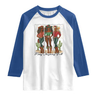Merry Christmas Y'all Raglan Shirt Funny Western Holiday Gift For Cowgirl - Wonder Print Shop