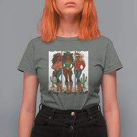 Merry Christmas Y'all T Shirt For Women Funny Western Holiday Gift For Cowgirl - Wonder Print Shop