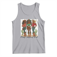Merry Christmas Y'all Tank Top Funny Western Holiday Gift For Cowgirl - Wonder Print Shop