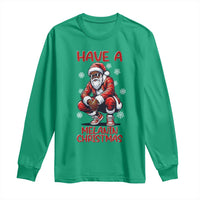 Have A Melanin Christmas Long Sleeve Shirt Black Pride Xmas Gift - Wonder Print Shop