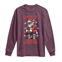 Have A Melanin Christmas Long Sleeve Shirt Black Pride Xmas Gift - Wonder Print Shop