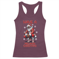 Have A Melanin Christmas Racerback Tank Top Black Pride Xmas Gift - Wonder Print Shop