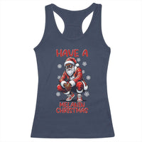 Have A Melanin Christmas Racerback Tank Top Black Pride Xmas Gift - Wonder Print Shop