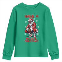 Have A Melanin Christmas Youth Sweatshirt Black Pride Xmas Gift - Wonder Print Shop