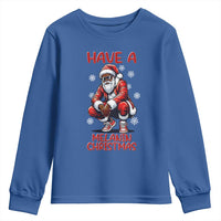 Have A Melanin Christmas Youth Sweatshirt Black Pride Xmas Gift - Wonder Print Shop