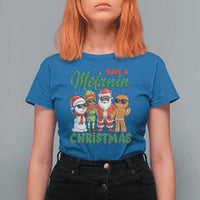 Have A Melanin Christmas T Shirt For Women Black Family African American Xmas Gift - Wonder Print Shop
