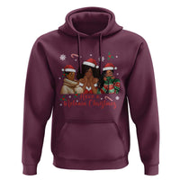Have A Melanin Christmas Hoodie Black Girl Xmas Gift - Wonder Print Shop