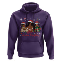 Have A Melanin Christmas Hoodie Black Girl Xmas Gift - Wonder Print Shop