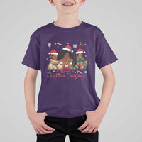 Have A Melanin Christmas T Shirt For Kid Black Girl Xmas Gift - Wonder Print Shop