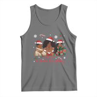 Have A Melanin Christmas Tank Top Black Girl Xmas Gift - Wonder Print Shop