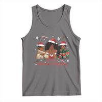 Have A Melanin Christmas Tank Top Black Girl Xmas Gift - Wonder Print Shop