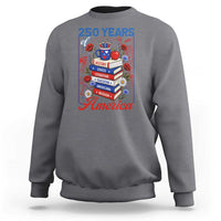 250 Years Of America American Teacher Graphic Sweatshirt Patriotic Educator Gift